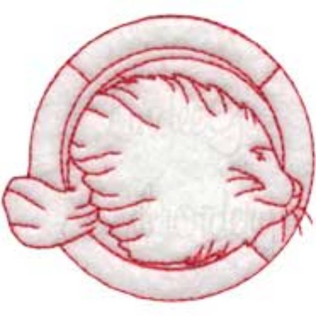 Picture of Lion Seal Machine Embroidery Design
