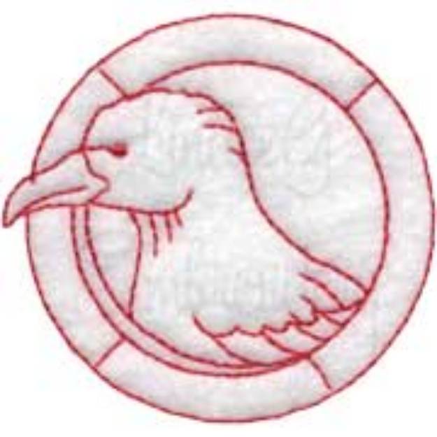 Picture of bird Machine Embroidery Design