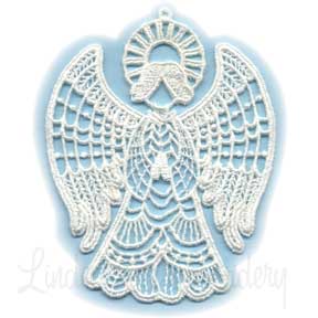 FSL Angel Praying Machine Embroidery Design