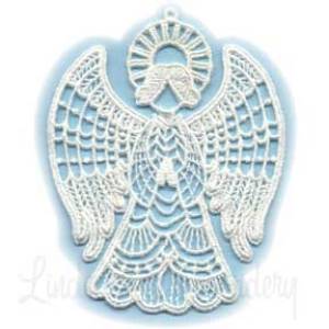 Picture of FSL Angel Praying Machine Embroidery Design