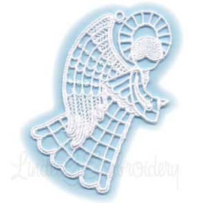 Angel Machine Embroidery Design