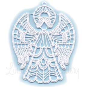 Angel - Arms Outstretched Machine Embroidery Design