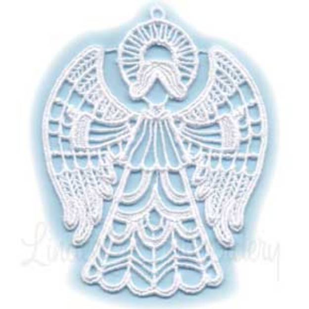 Picture of Angel - Arms Outstretched Machine Embroidery Design