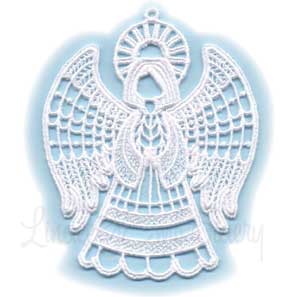 Peace Angel Machine Embroidery Design