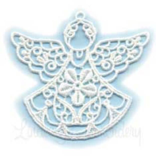 Picture of Angel 5 Machine Embroidery Design