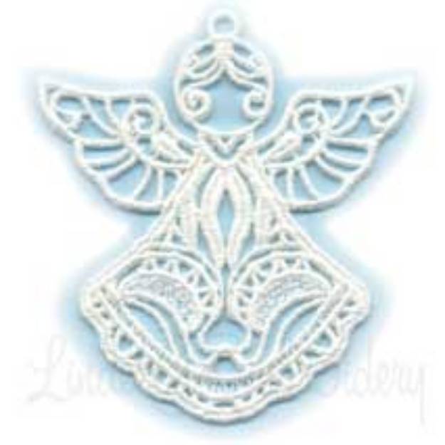Picture of Angel 7 Machine Embroidery Design