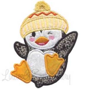Picture of Slider Penguin Machine Embroidery Design