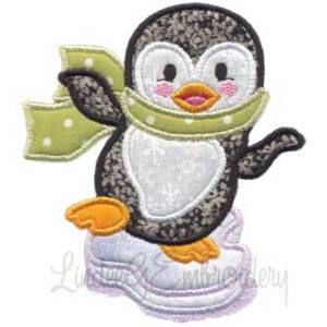 Picture of Dancing on Iceberg Machine Embroidery Design