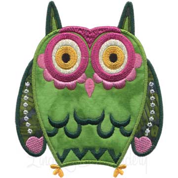 Owl 8 Machine Embroidery Design
