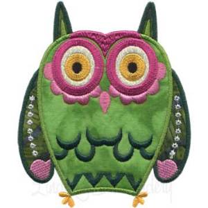 Picture of Owl 8 Machine Embroidery Design