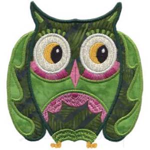Picture of Owl 9 Machine Embroidery Design