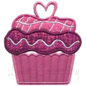 Picture of Cupcake 5 Applique Machine Embroidery Design