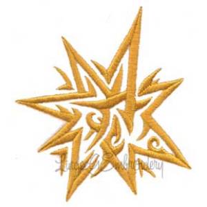 Picture of Starburst Machine Embroidery Design