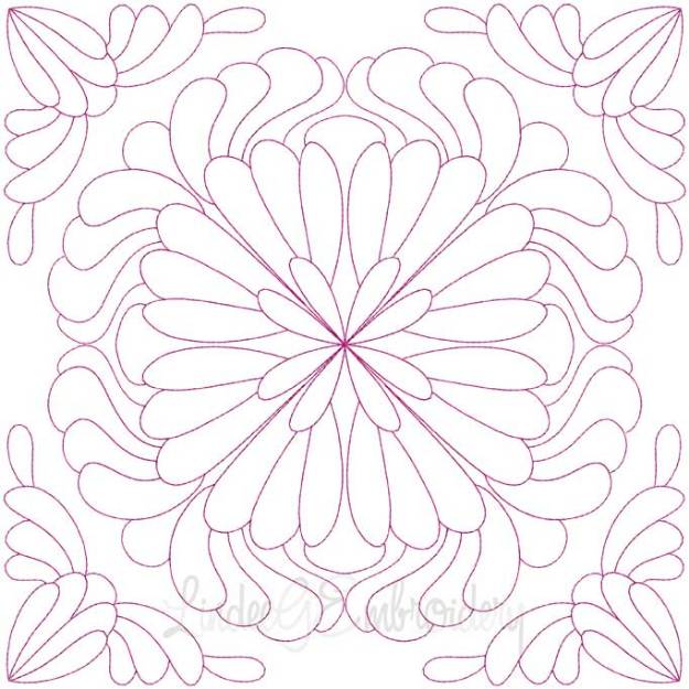 Picture of Quilt Block 04 Machine Embroidery Design
