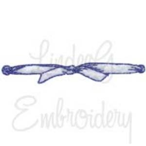 Picture of Ribbon - tied Machine Embroidery Design