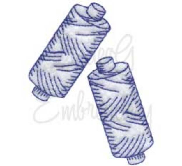 Picture of Pair of Threads Machine Embroidery Design