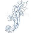 Picture of Baroque Scroll  Machine Embroidery Design