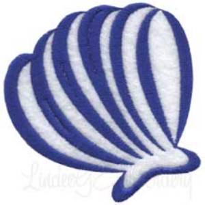 Picture of Seashell - satin Machine Embroidery Design