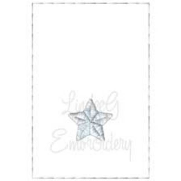 Picture of Cornerstone star Machine Embroidery Design