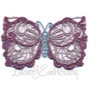 Picture of FSL Butterfly 2 Machine Embroidery Design