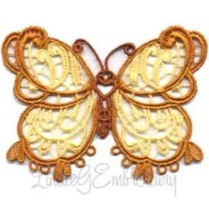 Picture of FSL Butterfly 3 Machine Embroidery Design