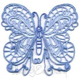 FSL Butterfly 4 Machine Embroidery Design