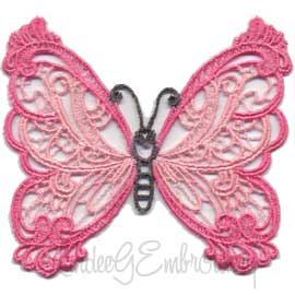 FSL Butterfly 6 Machine Embroidery Design