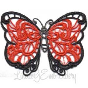 Picture of FSL Butterfly 7 Machine Embroidery Design