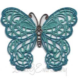 FSL Butterfly 8 Machine Embroidery Design