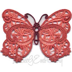 FSL Butterfly 0 Machine Embroidery Design