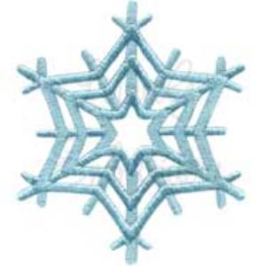 Picture of Snowflake 2 - Add-on Machine Embroidery Design