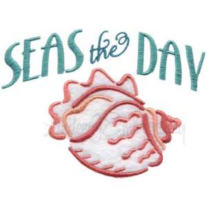 Picture of Seas the Day Machine Embroidery Design