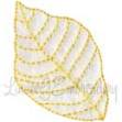 Picture of Leaf Machine Embroidery Design