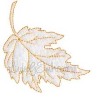 Picture of Leaf 2 Machine Embroidery Design