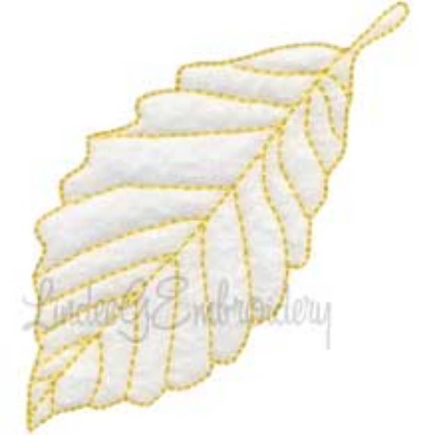 Picture of Leaf 4 Machine Embroidery Design
