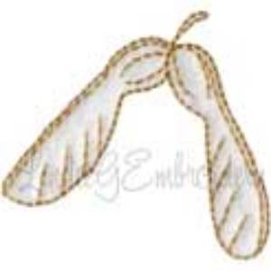 Picture of Maple Seed Machine Embroidery Design