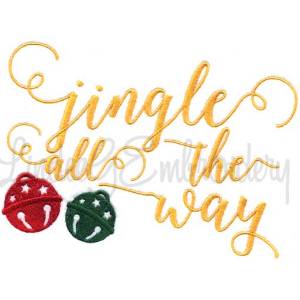 Picture of Jingle all the Way Machine Embroidery Design