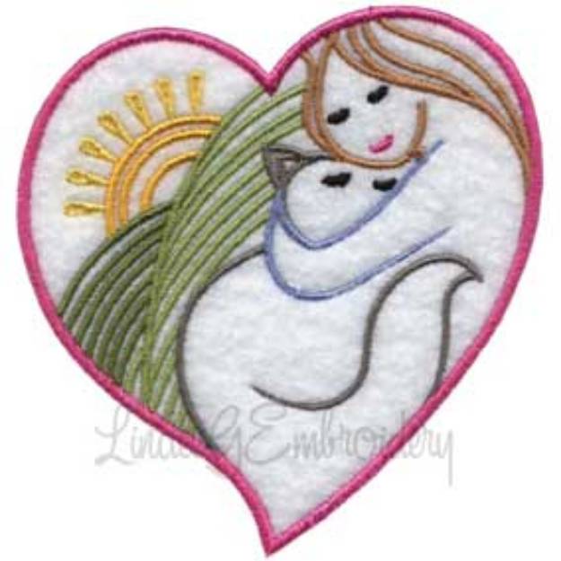 Picture of Take Me In Your Arms Machine Embroidery Design