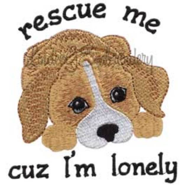 Picture of Cuz I'm Lonely Machine Embroidery Design