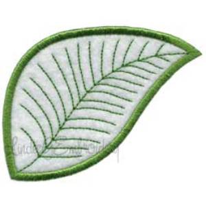 Picture of Applique Leaf 3 Machine Embroidery Design