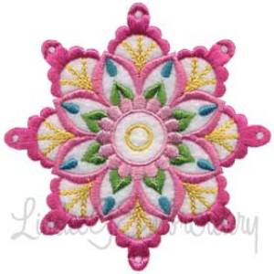 Picture of Mandala Flower 3 Machine Embroidery Design