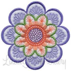 Picture of Mandala Flower 7 Machine Embroidery Design