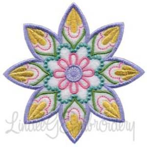 Picture of Mandala Flower 8 Machine Embroidery Design