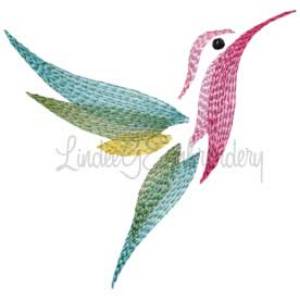 Picture of Hummingbird - Contour Machine Embroidery Design