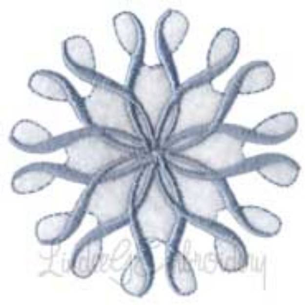 Picture of Snowflake 3 Machine Embroidery Design