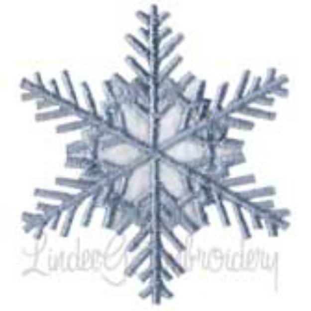 Picture of Snowflake 6 Machine Embroidery Design