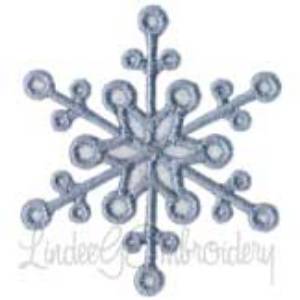 Picture of Snowflake 0 Machine Embroidery Design