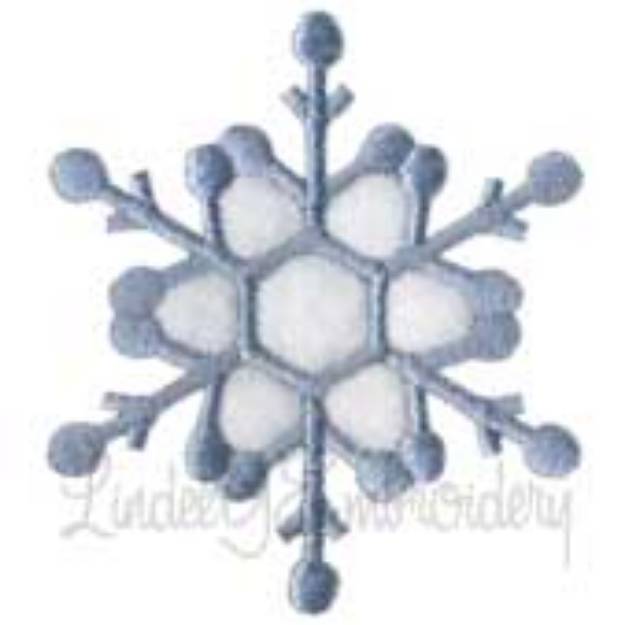 Picture of Snowflake 9 Machine Embroidery Design