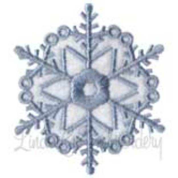 Picture of Snowflake 22 Machine Embroidery Design