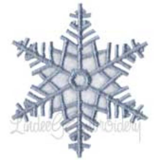 Picture of Snowflake 23 Machine Embroidery Design